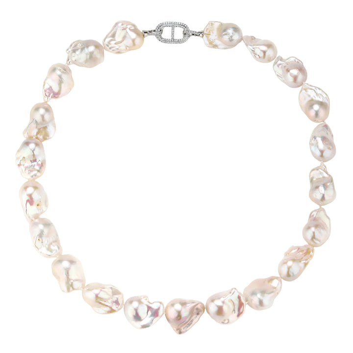 Freshwater Baroque Pearl Strand Necklace